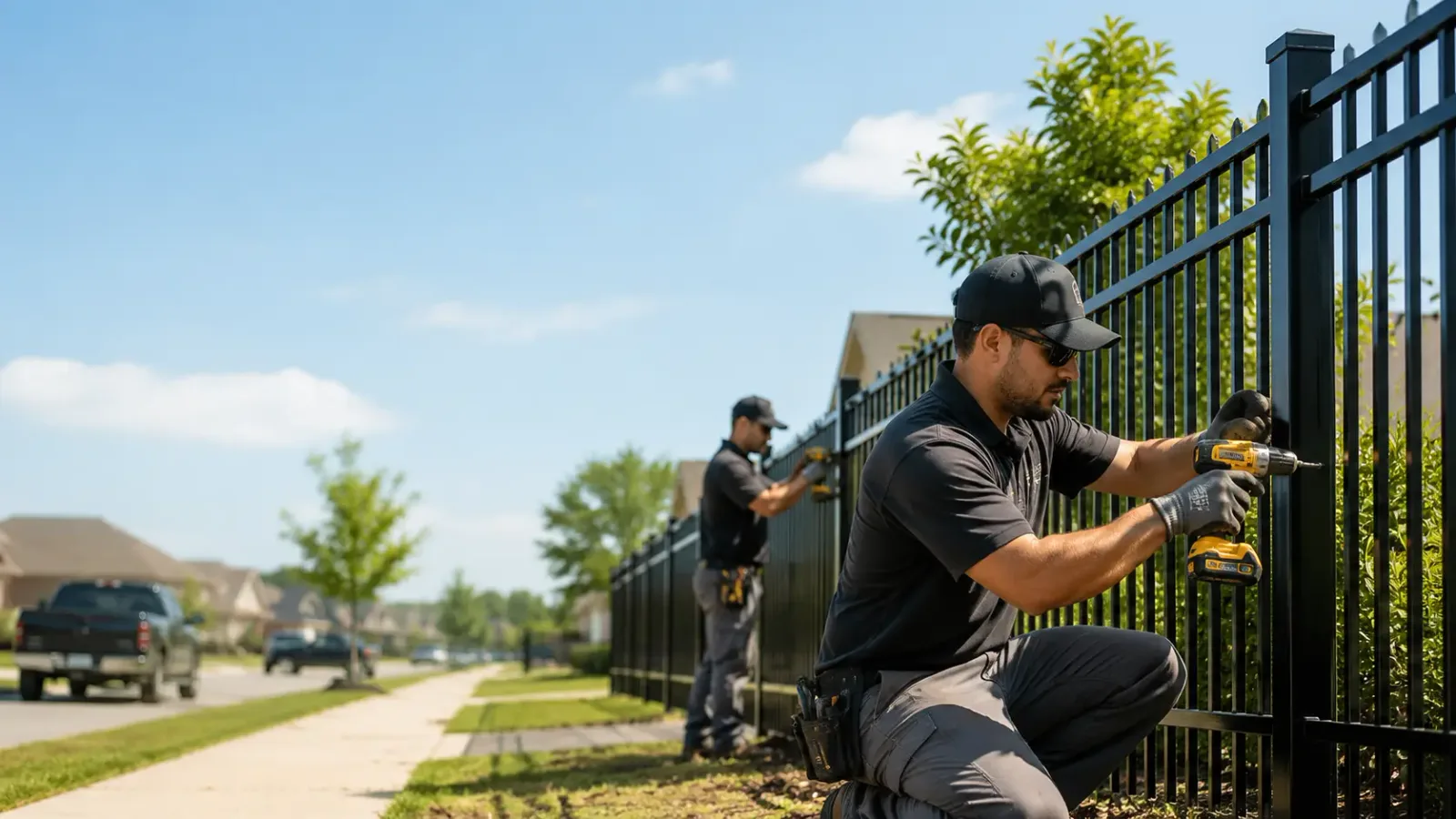 Metal Fence Installation in Lowell, IN